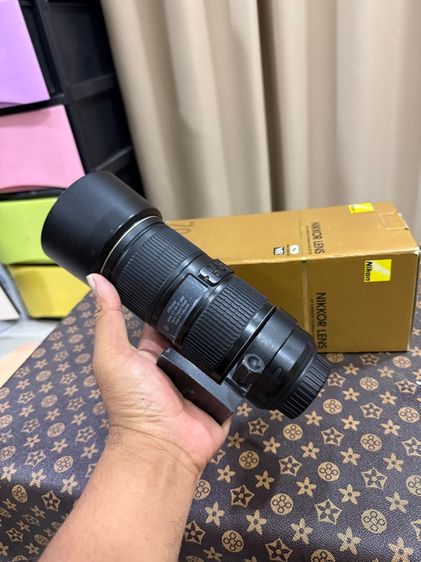 เลนส์ Lens Nikon 70-200mm F4 ED VR Nano ไม่ฝ้า ไม่รา ใช้งานปกติ สอบถามได้คัฟ รูปที่ 3