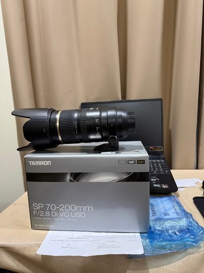 เลนส์ Lens Tamron SP 70-200mm F2.8 Di VC USD G1 For nikon สภาพสวย ไม่ฝ้า ไม่รา สอบถามได้คัฟ