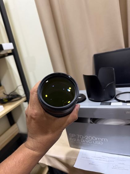 เลนส์ Lens Tamron SP 70-200mm F2.8 Di VC USD G1 For nikon สภาพสวย ไม่ฝ้า ไม่รา สอบถามได้คัฟ รูปที่ 7