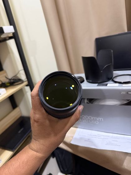 เลนส์ Lens Tamron SP 70-200mm F2.8 Di VC USD G1 For nikon สภาพสวย ไม่ฝ้า ไม่รา สอบถามได้คัฟ รูปที่ 6