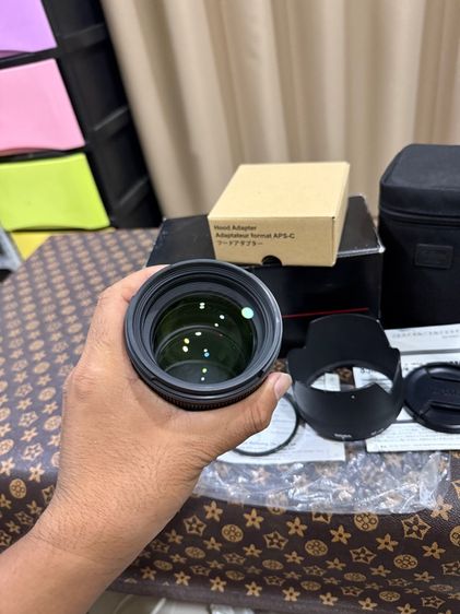 เลนส์ Lens Sigma 85mm F1.4 GD HSM สำหรับ Nikon สภาพสวย ไม่ฝ้า ไม่รา สอบถามเพิ่มเติมได้ครับ รูปที่ 9