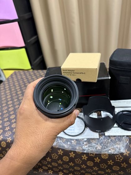 เลนส์ Lens Sigma 85mm F1.4 GD HSM สำหรับ Nikon สภาพสวย ไม่ฝ้า ไม่รา สอบถามเพิ่มเติมได้ครับ รูปที่ 10