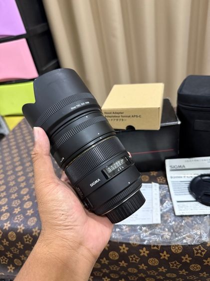 เลนส์ Lens Sigma 85mm F1.4 GD HSM สำหรับ Nikon สภาพสวย ไม่ฝ้า ไม่รา สอบถามเพิ่มเติมได้ครับ รูปที่ 3