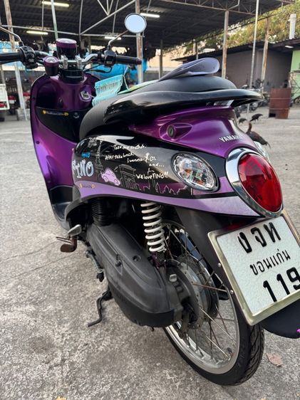 YAMAHA FINO 115 คาร์บูออโต้สตาร์ทมือ เครื่องเดิมๆ สีเดิมๆ เครื่องดีมาก สีธรรมชาติ รูปที่ 9