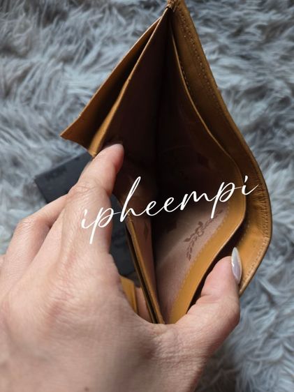 กระเป๋าสตางค์ MCM พับ 3 ส่วน ลาย-สีน้ำตาล-ส้ม ของแท้ - ใช้เอง ขอปล่อย 990 บาท รูปที่ 5