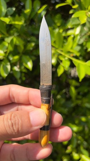 มีดหมอ หลวงพ่อเชื้อ วัดใหม่บําเพ็ญบุญ สภาพสวย รูปที่ 4