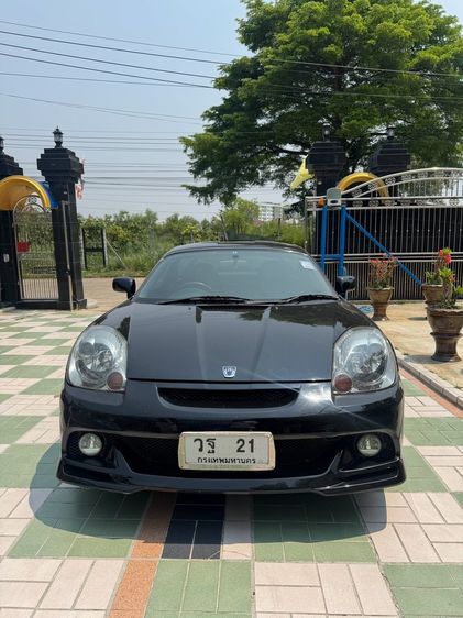 Toyota MR-S 2003 1.8 S Sedan เบนซิน ไม่ติดแก๊ส เกียร์ธรรมดา ดำ รูปที่ 3