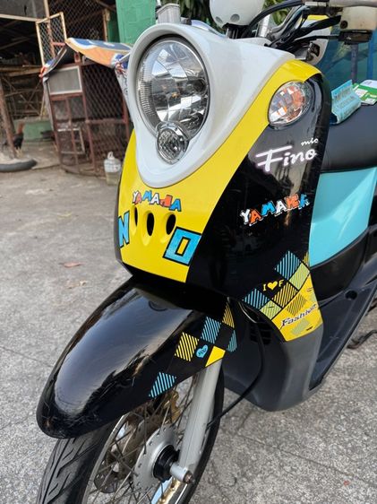 YAMAHA FINO 115 คาร์บูออโต้สตาร์ทมือ เครื่องเดิมๆ สีเดิมๆ เครื่องดีมาก สีธรรมชาติมีสถานที่ให้ทดลองขับขี่ก่อนซื้อ รูปที่ 13