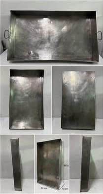 ถาดสแตนเลสรุ่นเก่า มือสอง (ก53 x ย90 x ส13 cm)