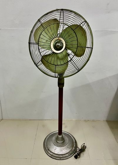 พัดลมโบราณ ตั้งพิ้น มิตซูบิชิ มือสอง  รูปที่ 2