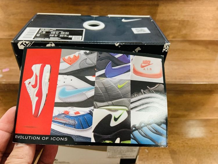 รองเท้า NIKE AIR MAX 1 Eoi เบอร์ 40.5 cm 25.5 คนเท้า 25-26 cm ใส่ได้ครับ สภาพดีมาก พื้นเต็ม กล่องครบ ทรงสวย หายากน่าสะลมครับ รูปที่ 14