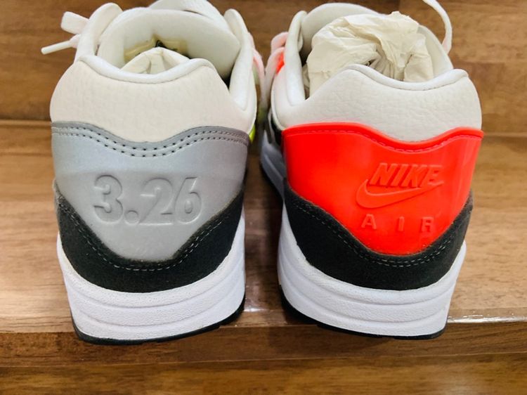 รองเท้า NIKE AIR MAX 1 Eoi เบอร์ 40.5 cm 25.5 คนเท้า 25-26 cm ใส่ได้ครับ สภาพดีมาก พื้นเต็ม กล่องครบ ทรงสวย หายากน่าสะลมครับ รูปที่ 6