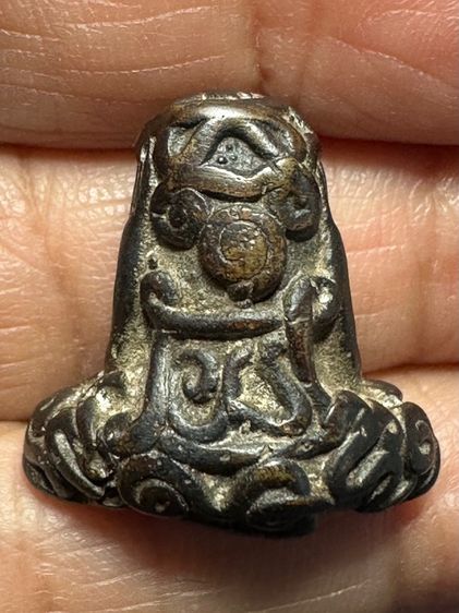 🙏พระปิดตายันต์ยุ่ง เนื้อสัมฤทธิ์🙏พระเนื้อผงยาหลวงพ่อสิน วัดบางกระดี่ พิมพ์สมาธิบัวสองชั้น  องค์ละ2000 รูปที่ 2