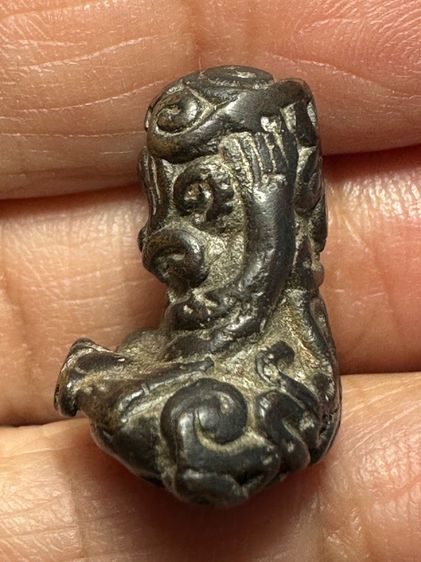 🙏พระปิดตายันต์ยุ่ง เนื้อสัมฤทธิ์🙏พระเนื้อผงยาหลวงพ่อสิน วัดบางกระดี่ พิมพ์สมาธิบัวสองชั้น  องค์ละ2000 รูปที่ 4