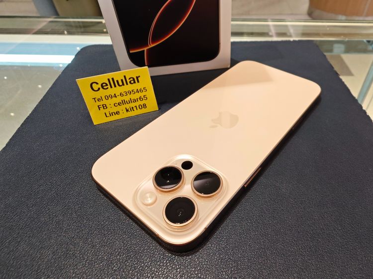 iPhone 16 Pro Max 256GB Batt95 สภาพสวยมาก เครื่องไทย ครบกล่อง รูปที่ 3