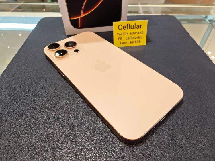 iPhone 16 Pro Max 256GB Batt95 สภาพสวยมาก เครื่องไทย ครบกล่อง รูปที่ 6