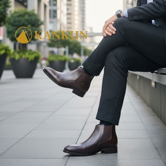 Chelsea Boot รองเท้าหนังแท้ เกรดพรีเมี่ยม รูปที่ 4