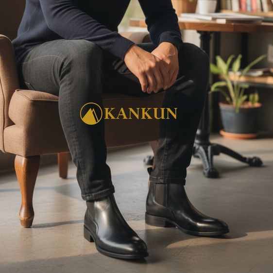 Chelsea Boot รองเท้าหนังแท้ เกรดพรีเมี่ยม รูปที่ 5