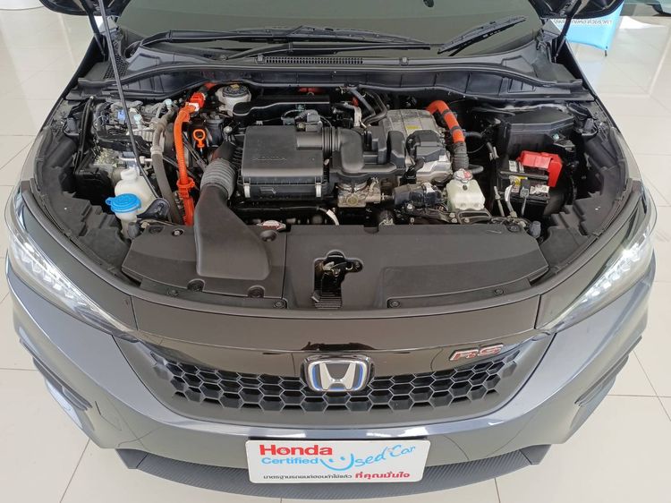 Honda City 2023 1.5 e:HEV RS Utility-car เบนซิน ไม่ติดแก๊ส เกียร์อัตโนมัติ ขาว รูปที่ 4