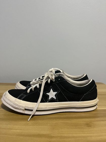 รองเท้าผ้าใบ ผ้าใบ UK 9 | EU 43 1/3 | US 9.5 ดำ converse one star 