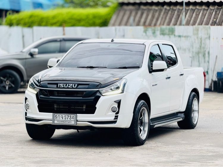 Isuzu D-MAX 2019 1.9 Hi-Lander Stealth Z Prestige Pickup ดีเซล ไม่ติดแก๊ส เกียร์ธรรมดา ขาว รูปที่ 2