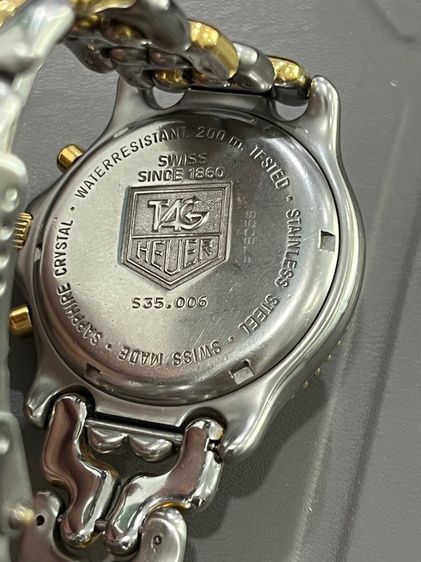 Tag Heuer Two-Tone Chronographs ก้างปลา รูปที่ 10