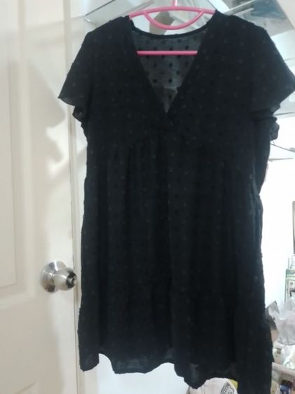 เดรสสั้น แบรนด์ SHEIN สีดำ รูปที่ 2