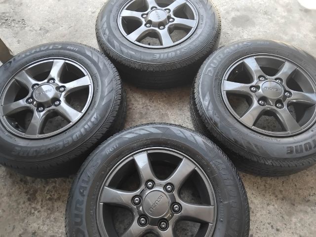 แม็ก Isuzu X Series ขอบ 15 พร้อมยาง Bridgestone B 22 รูปที่ 2