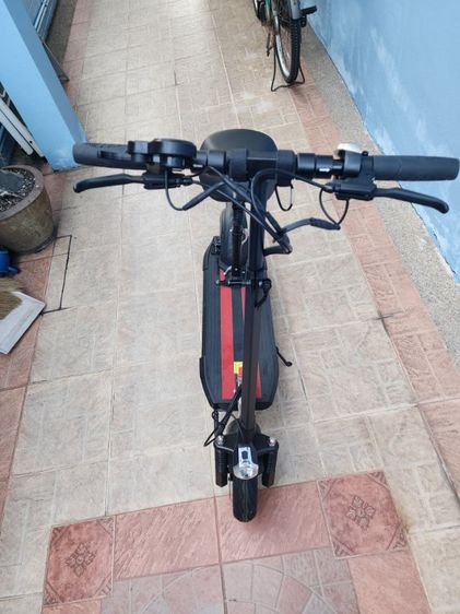 Scooterไฟฟ้าสามารถพับไว้ท้ายรถได้อุปกรณ์ครบพร้อมกล่องยังอยู่ในประกัน รูปที่ 5