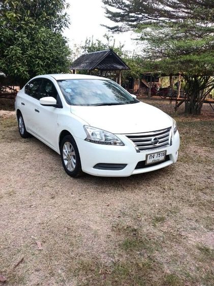 Nissan Sylphy 2012 1.6 E Sedan เบนซิน เกียร์ธรรมดา ขาว รูปที่ 2