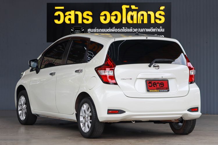 Nissan Note 2018 1.2 V Sedan เบนซิน ไม่ติดแก๊ส เกียร์อัตโนมัติ ขาว รูปที่ 4