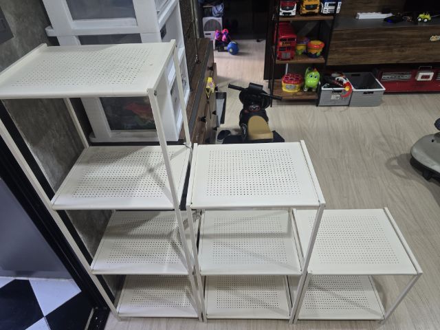 ชั้นวางของเหล็ก 3 ชิ้น