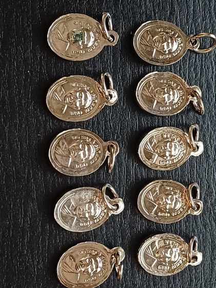 หลวงปู่ทวด เม็ดแตงเสาร์ห้า 10เหรียญ รูปที่ 2