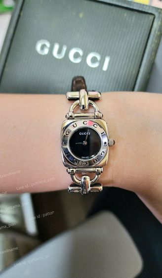 นาฬิกา gucci รุ่น 6300L แท้💯มือสอง