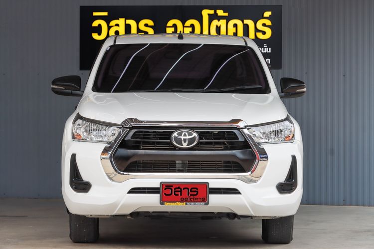 Toyota Hilux Revo 2021 2.4 Z Edition Entry Pickup ดีเซล ไม่ติดแก๊ส เกียร์ธรรมดา ขาว รูปที่ 2