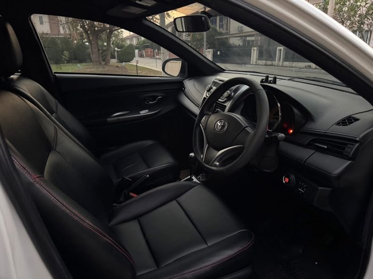 Toyota Yaris 2014 1.2 G Van เบนซิน ไม่ติดแก๊ส เกียร์อัตโนมัติ ขาว รูปที่ 4
