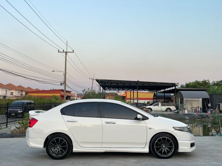 Honda City 2013 1.5 S Sedan เบนซิน LPG เกียร์อัตโนมัติ ขาว รูปที่ 4