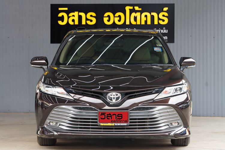 Toyota Camry 2020 2.0 G Sedan เบนซิน ไม่ติดแก๊ส เกียร์อัตโนมัติ น้ำตาล รูปที่ 2