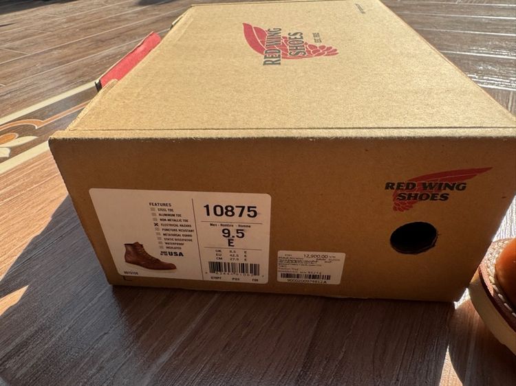 Red wing 10875 , 9.5E