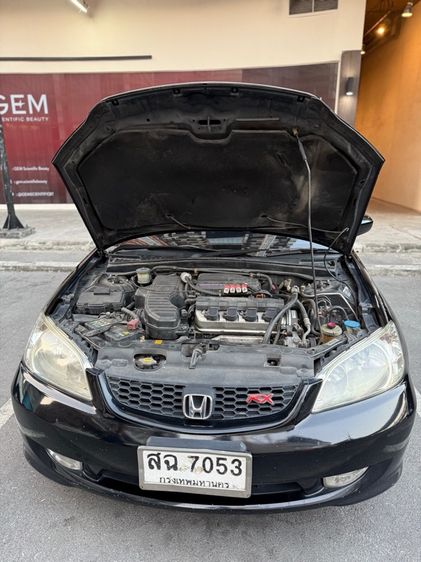 Honda Civic 2005 1.7 VTi Sedan เบนซิน LPG เกียร์อัตโนมัติ ดำ รูปที่ 4