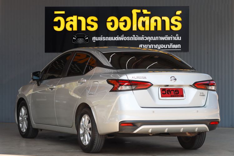 Nissan Almera 2021 1.0 VL Sedan เบนซิน ไม่ติดแก๊ส เกียร์อัตโนมัติ เทา รูปที่ 4