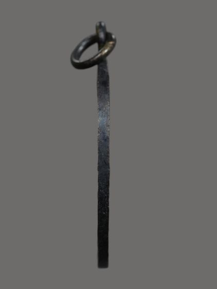  เหรียญหลวงพ่อเดิม วัดหนองโพธิ์ รุ่นปี พ.ศ. 2482 หลังดอกจันโค้ง เนื้อทองแดงรมดำ จ.นครสวรรค์ รูปที่ 4