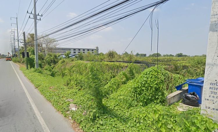 ขายที่ดินแปลงใหญ่เนื้อที่ 25-0-46 ไร่ ติดถนนศาลายา อ.พุทธมณฑล จ.นครปฐม เหมาะลงทุนเชิงพาณิชย์ รูปที่ 2