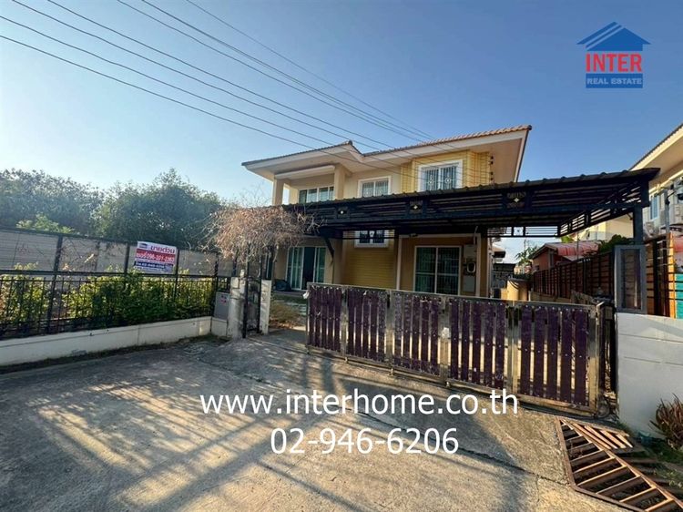 บ้านเดี่ยว 2 ชั้น 56 ตร.ว. หมู่บ้านพฤกษาวิลเลจ6 ซอยเทียนทะเล32 ถนนพระราม2 ถนนบางขุนเทียน เมืองสมุทรสาคร สมุทรสาคร รูปที่ 2