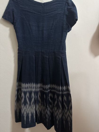 ชุดเดสรผ้าไทย รูปที่ 4