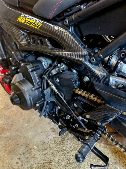 ขายครับ MT-09 รถปี 2017(เจ้าของขายเอง) เล่มเขียวพร้อมโอนกุญแจ3 ดอก รูปที่ 5