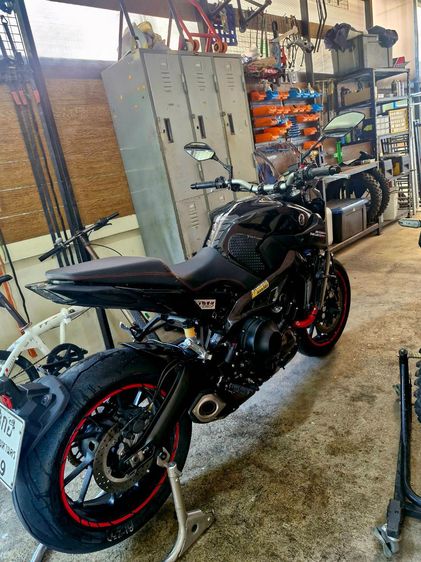ขายครับ MT-09 รถปี 2017(เจ้าของขายเอง) เล่มเขียวพร้อมโอนกุญแจ3 ดอก รูปที่ 4
