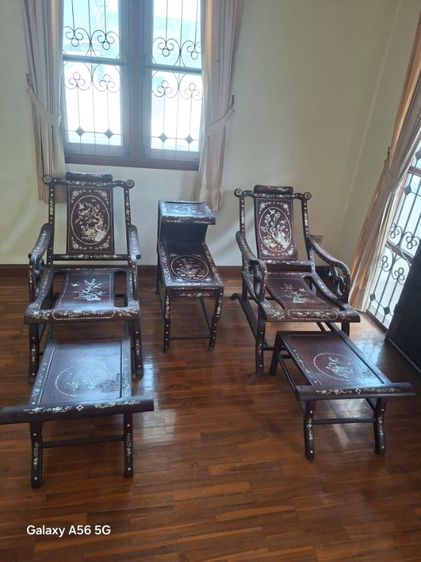 ชุดโต๊ะมุก ของเก่าแก่สภาพดี