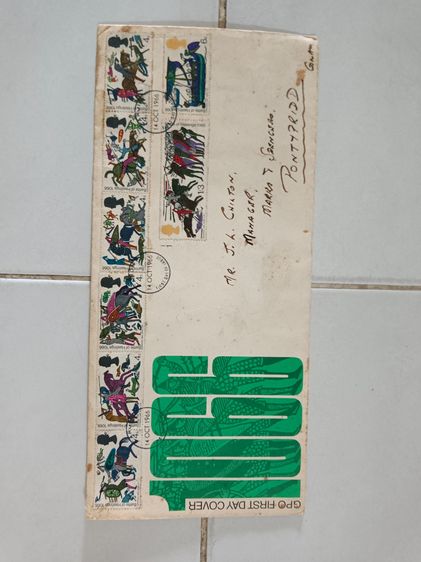 First day cover of the battle of Hastings 1966 8 stamps