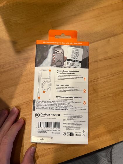 Torras iPhone 17 Pro case Midnight Blue รูปที่ 3